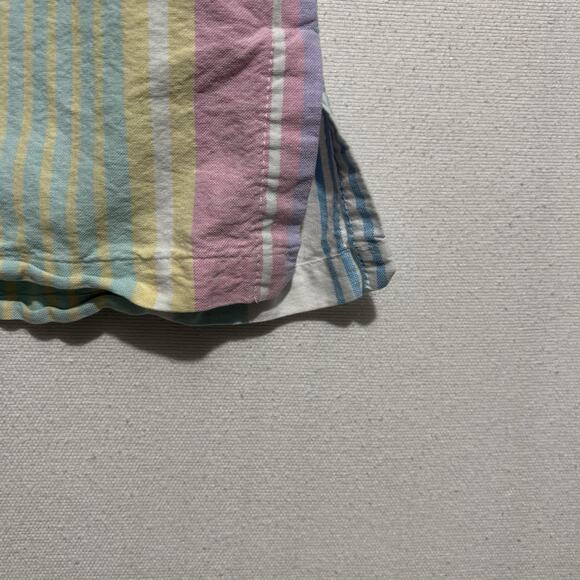 Chubbies The Nutter Polo Shirt Large Colorway Blue White Pink Casual Cabanacore - Picture 8 of 11